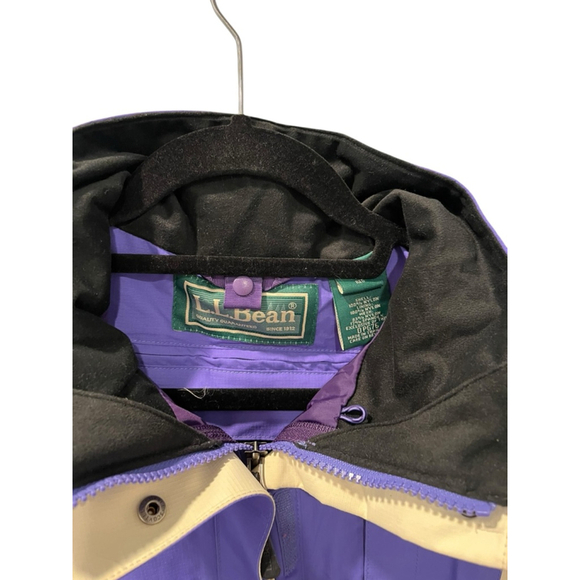 L.L. Bean Vintage Winter Ski Jacket Size Medium Wiamba Hooded Snowboard Clean - Picture 2 of 9